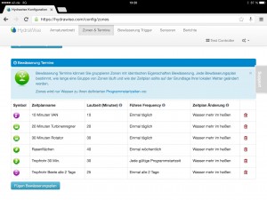Hydrawise Screenshot